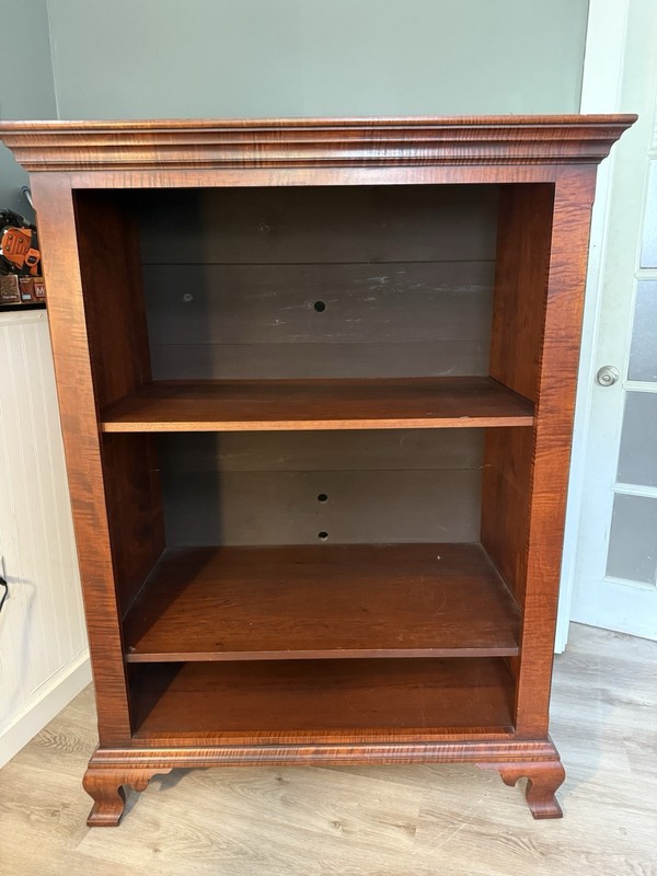 Eldred Wheeler Tiger Maple Prototype Entertainment System Made in Factory (2001)