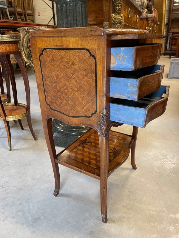 Regency period writing cloth table gallery