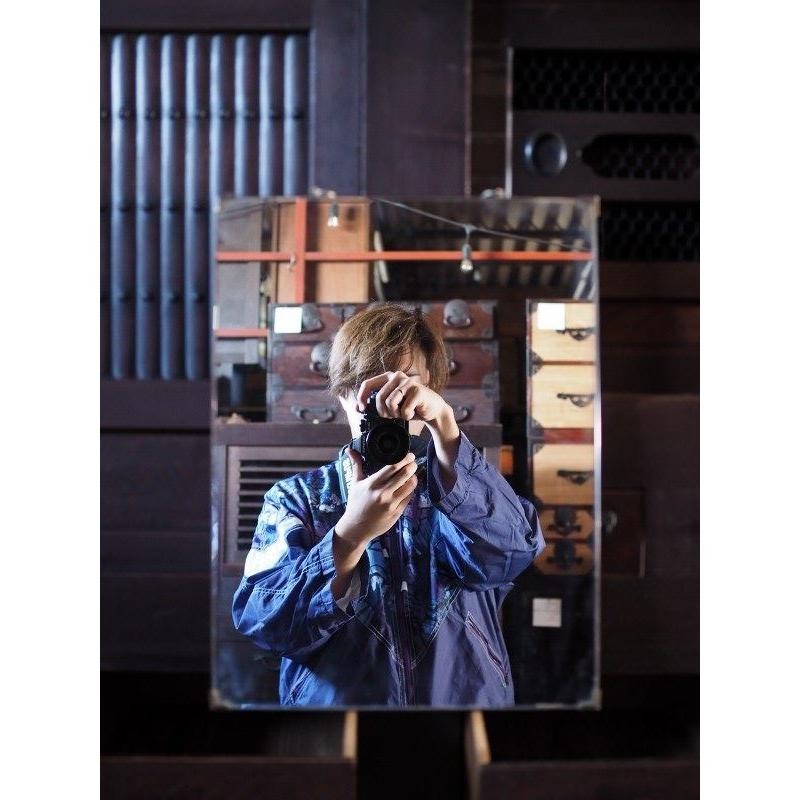Showa Retro Wall Mirror Koro-ten Japan Mid-Showa Used 21cm (8.3in)