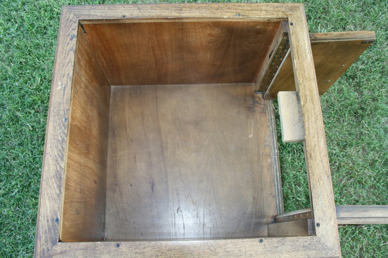 Vtg 80's Side Tables Slate Top Walnut ? Gordon's Inc Furniture Spanish Revival 2 gallery
