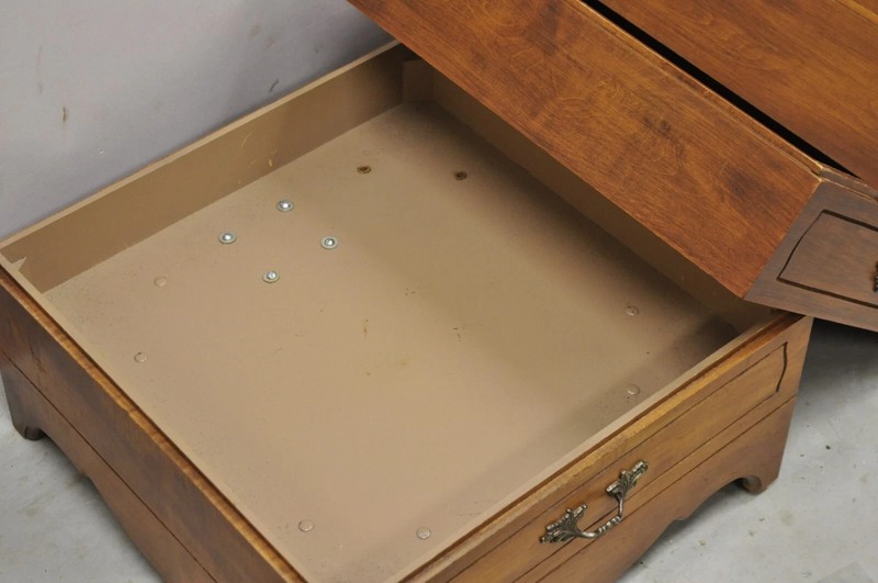 Vintage Mark Adam Co. Mid Century Modern Stacking Folding Snack Table - Set of 3 gallery