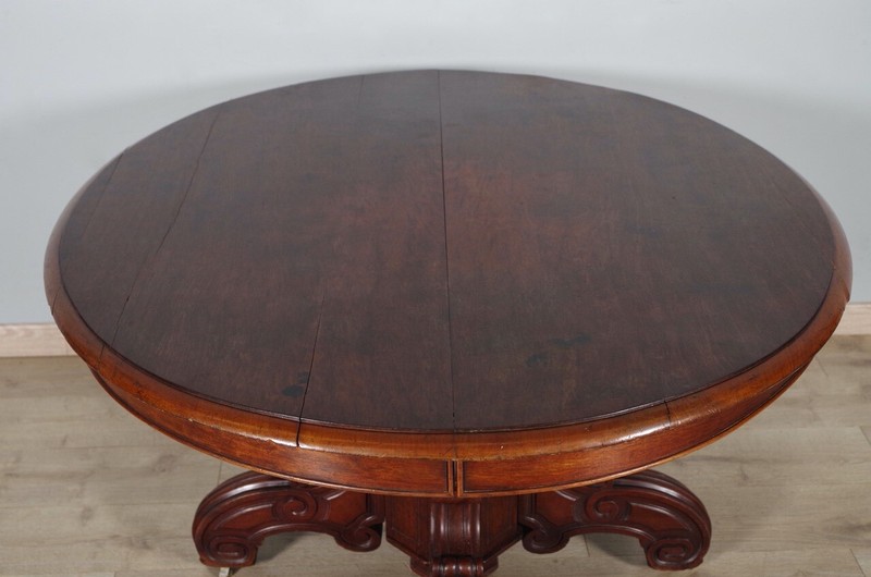 Napoleon III Mahogany Dining Table gallery