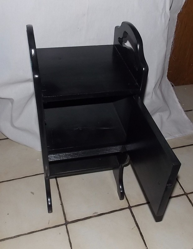 Black Lacquer Smoke Stand (SS-10) gallery