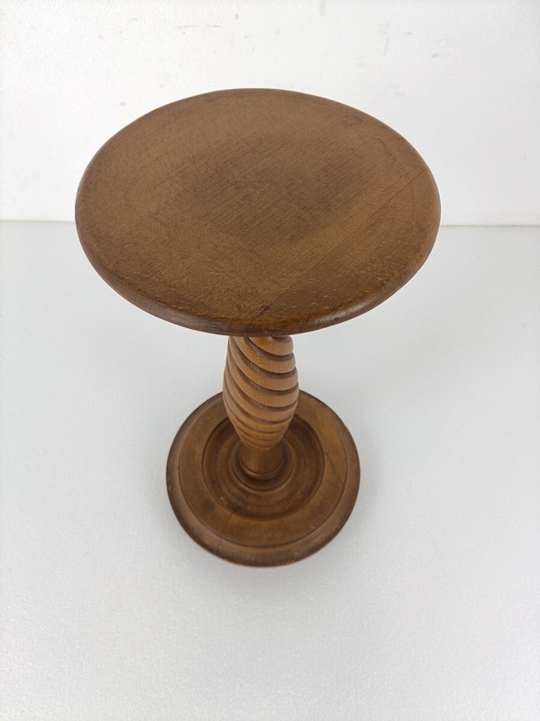 Wooden Twisted Stem Side Wine Display Table Pedestal Plant Bonsai Flower Stand gallery