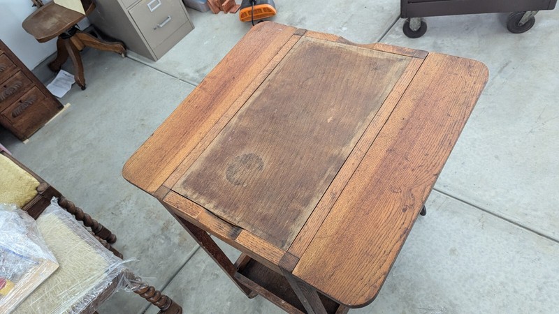 unique antique kitchen cart oak casters two leaves hidden cabinet coffee table gallery