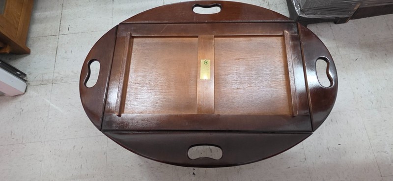 Chippendale style Butler Serving Tea caddy coffee table The Bombay Company gallery
