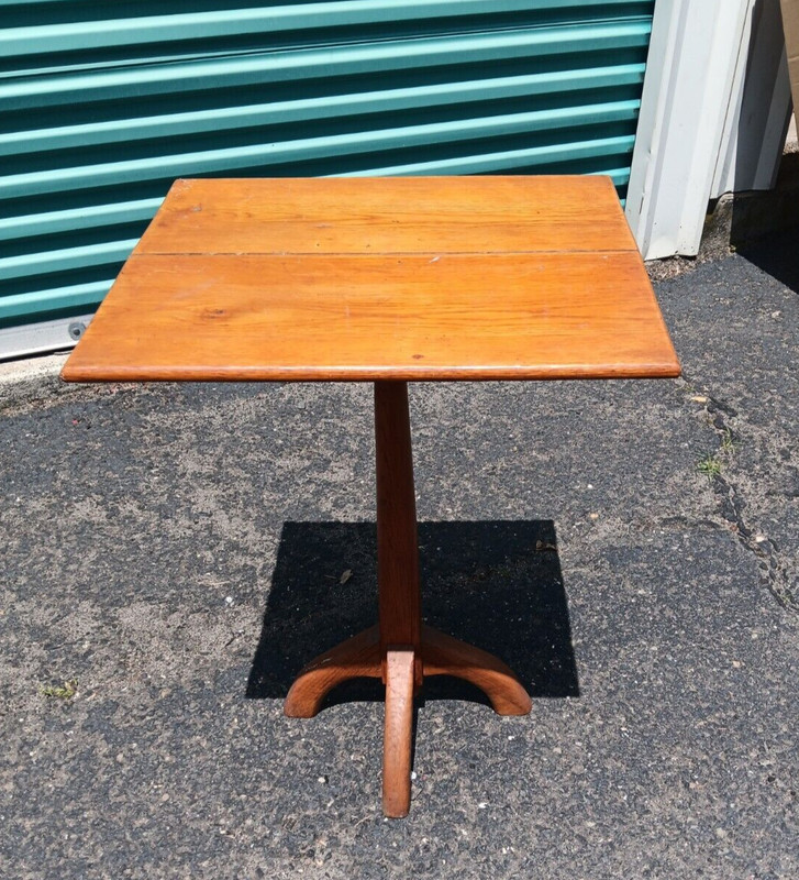 MCM Hardwood Lamp or Side Table Handmade Fern Stand