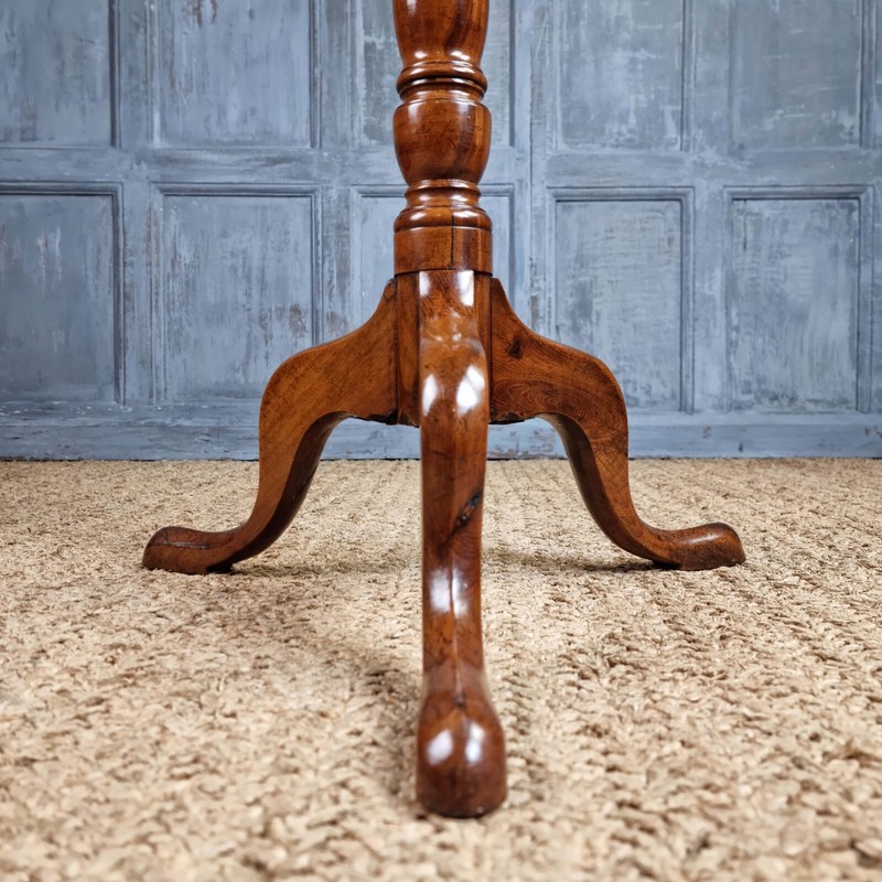 An 18th Century Fruit Wood Wine Table. gallery