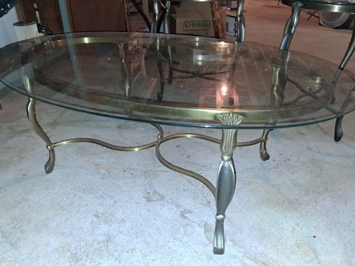 3-Piece Vintage Hollywood Regency Table Set - Local Pickup gallery