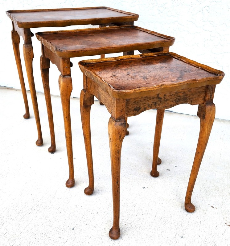 English Nesting Tables by Bevan Funnell Reprodux gallery