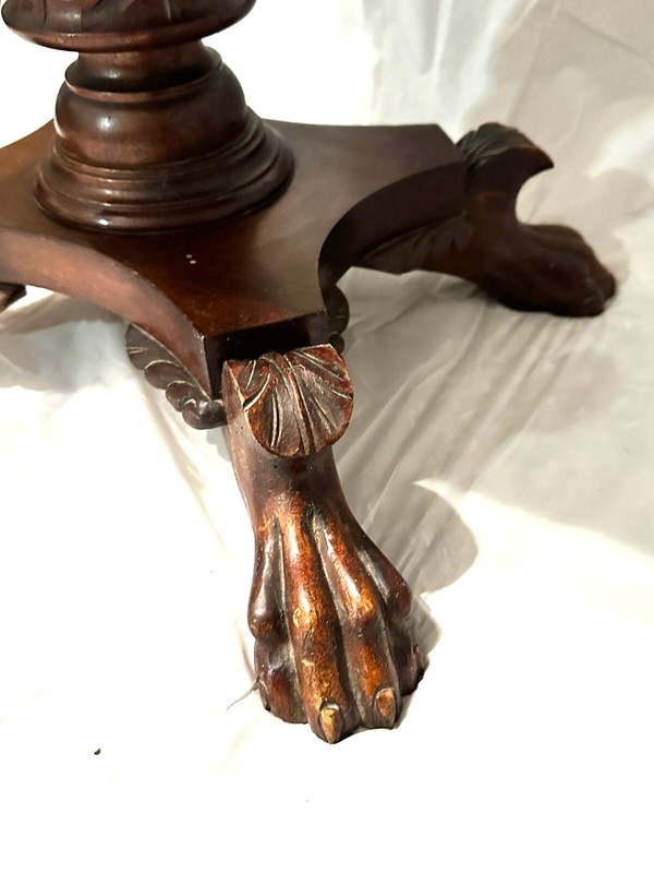Mahogany Federal Pedestal Philadelphia Work Table gallery