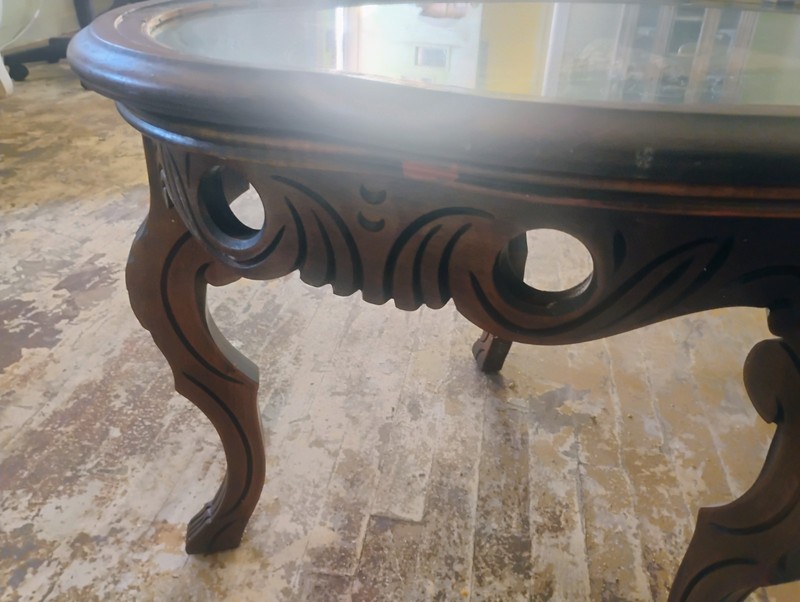 antique oval coffee table 1930 gallery