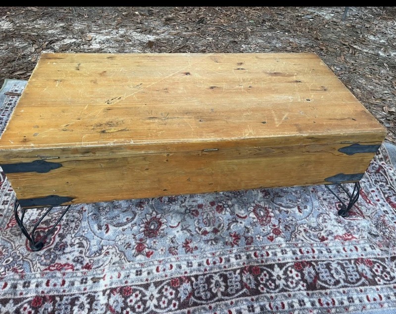 Antique Chest Coffee Table gallery