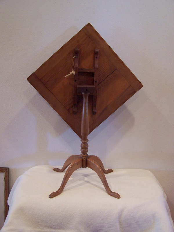 Tilt Top Game Table Early 1800's gallery