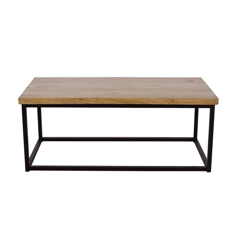 Ames Solid Wood Modern Coffee Table
