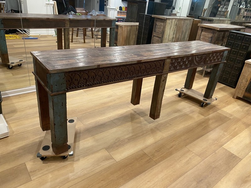 Custom Antique Console Table
