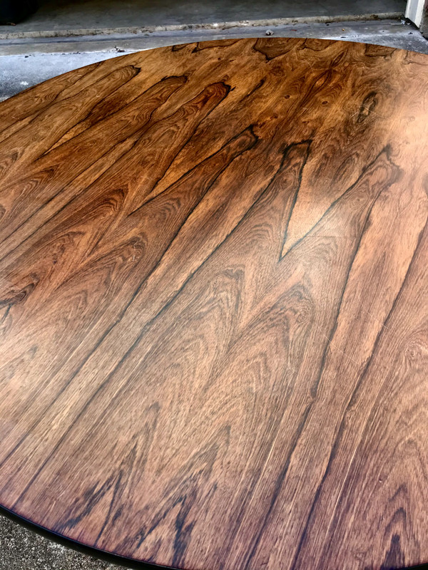c. 1970’s Eames Herman Miller 60" Rosewood Dining Table Vintage MCM gallery