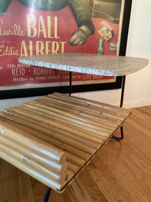Vintage Ritts Co Wroughtan End Table 1954 gallery