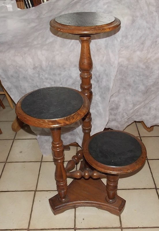 Oak 3 Tier Plant Stand (RP-PS149) gallery