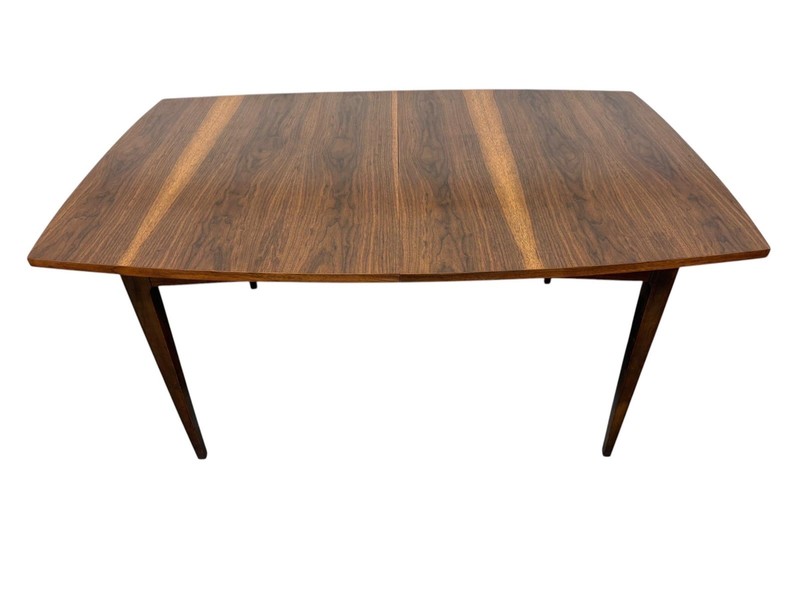 Mid-Century Modern Brasilia Style Walnut Dining Table - Refinished! gallery