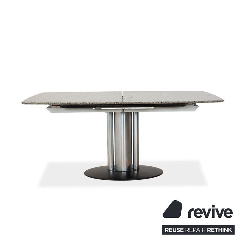 Draenert Adler 2 Dining Table Granite Gray Extensible Function gallery