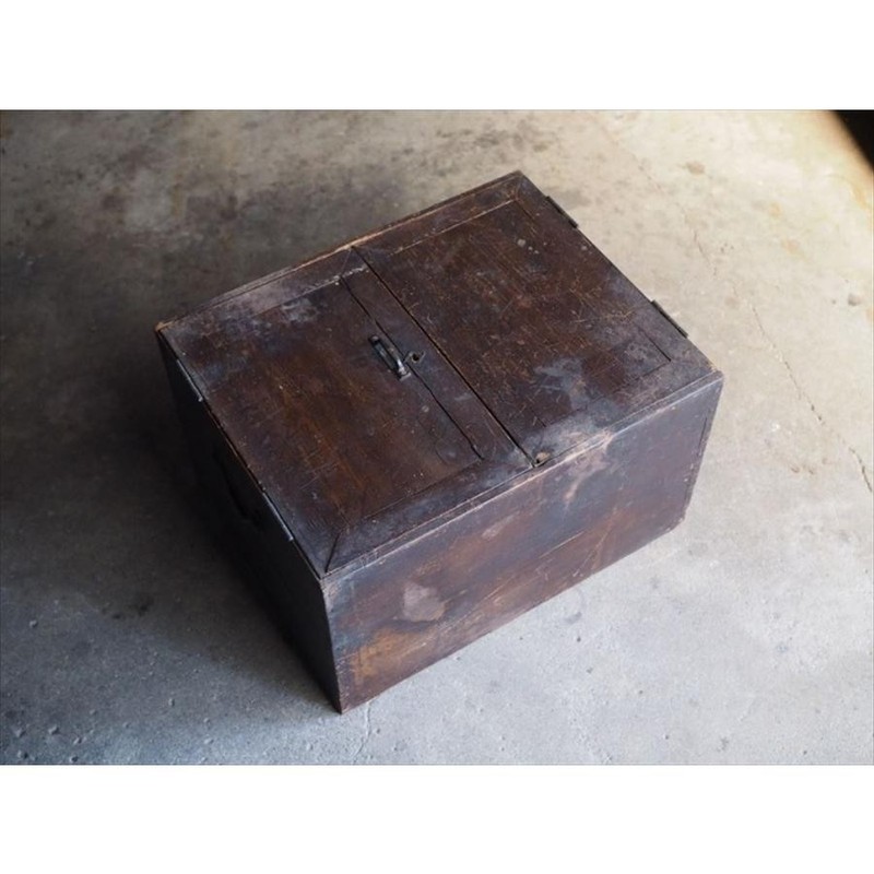 Japanese Taisho Era Lidded Box Small Storage Koro-ten Used H17811
