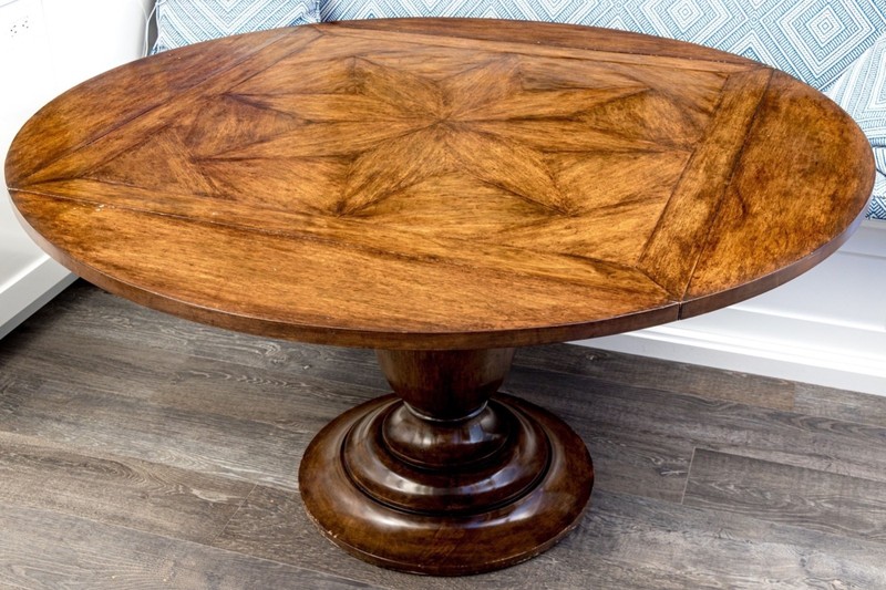 John Rosselli Drop Leaf Salon Breakfast Table