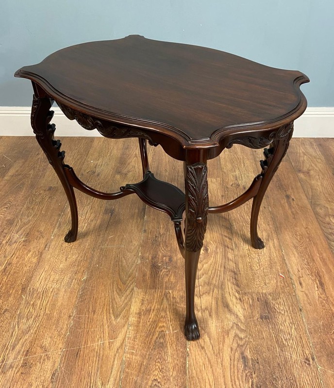 Edwardian Carved Side Table 1910 gallery