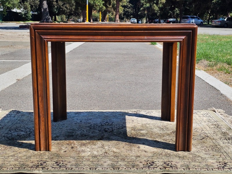 Altavista Lane Burled Walnut Rustic End Side Table 1950's gallery