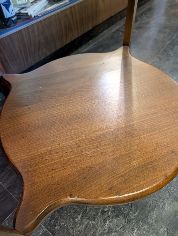 1900s Antique Parlor Table Made In Detroit Wolverine Manufacturing Co