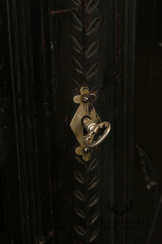 Antique American Aesthetic Movement Ebonized Cabinet gallery