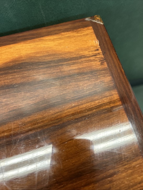 Fine Illum Wikkelso Mid Century Rosewood Folding Snack Table Set ~ Cape Cod gallery