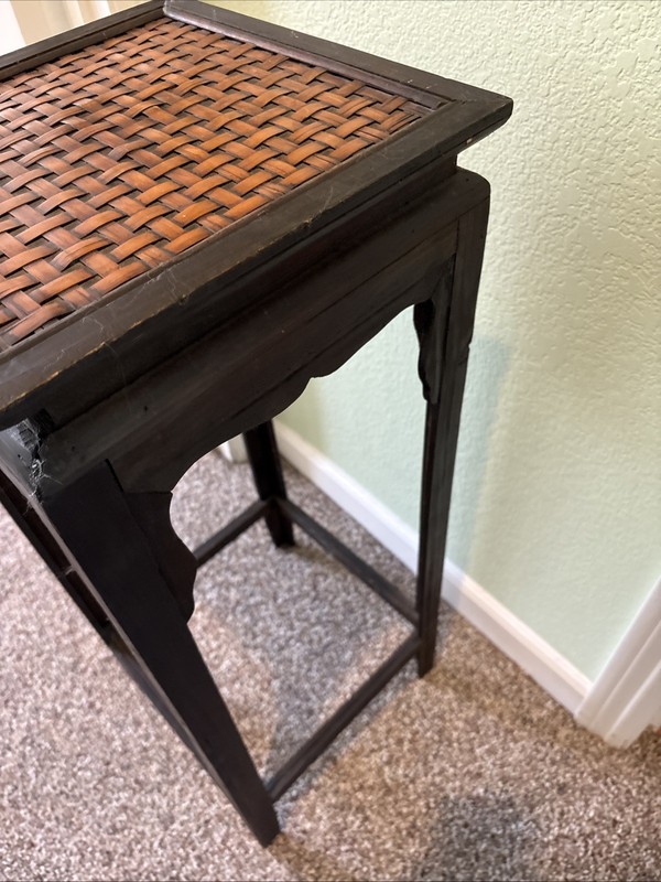 VTG-tall, Lightweight, Asian Style Side Table gallery