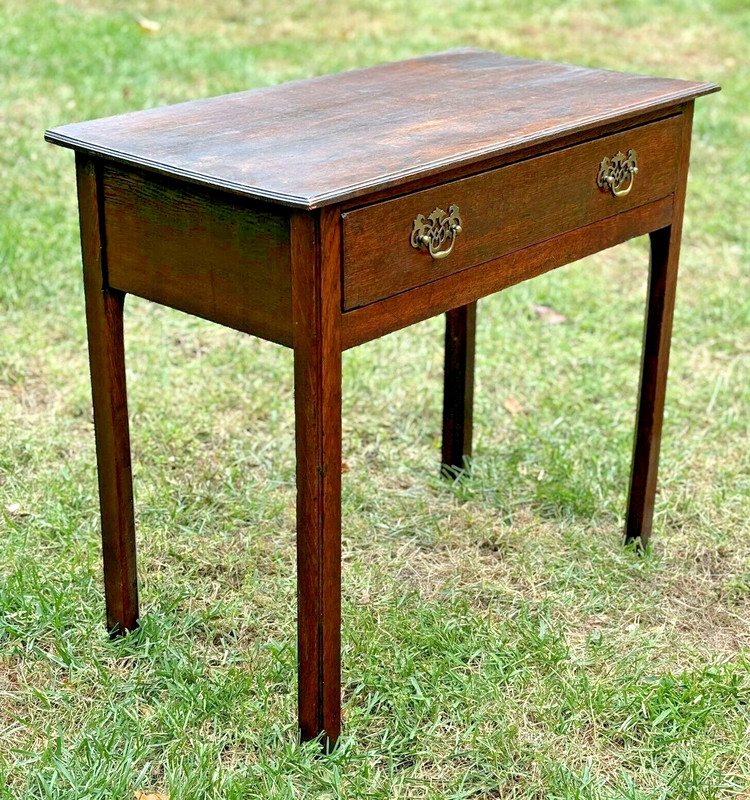 18th Century George III Lowboy Table--Shipping Available gallery