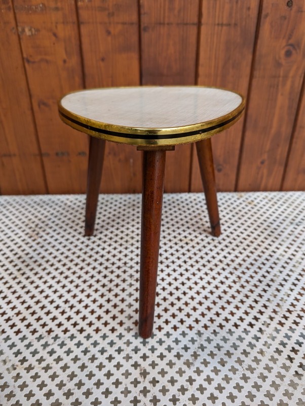 Flower Bench 50s Vintage Flower Table Rockabilly Retro Flower Stand Stool 50s 13 gallery