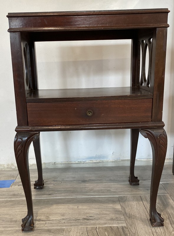 1950 Superior Table Model 9384 Claw Foot Table with Drawer PICK UP CLIFTON NJ gallery