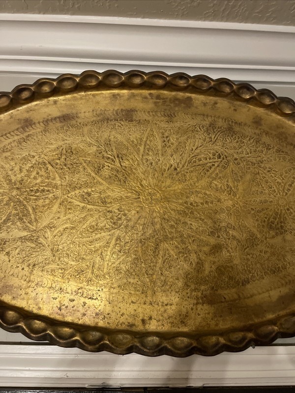 1950’s Moroccan Brass Tray gallery