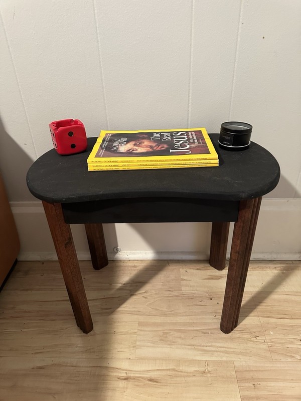 Vintage Mid-Century Table 1950s Handmade Harris Line Furniture