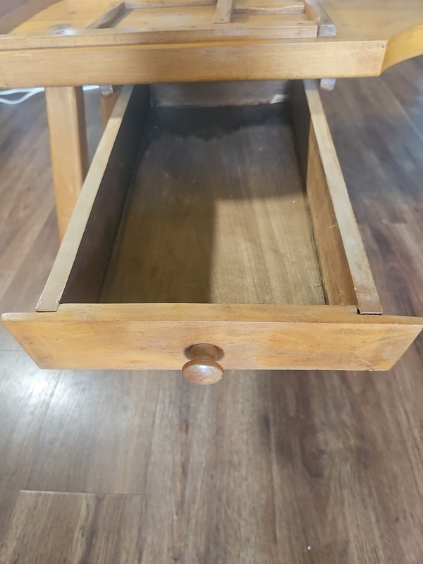 Vintage Original Cushman Colonial Creations Maple Cobblers Bench Table gallery