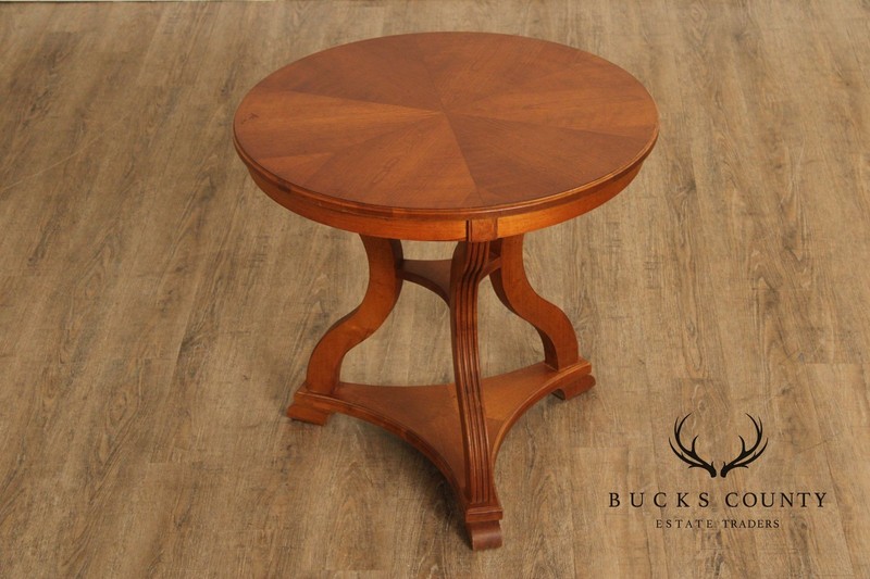 Ethan Allen 'Legacy' Collection Round Top Side Table gallery