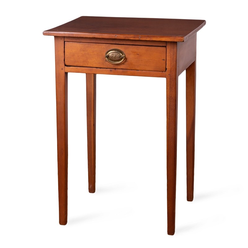 Hepplewhite Cherry One Drawer Stand