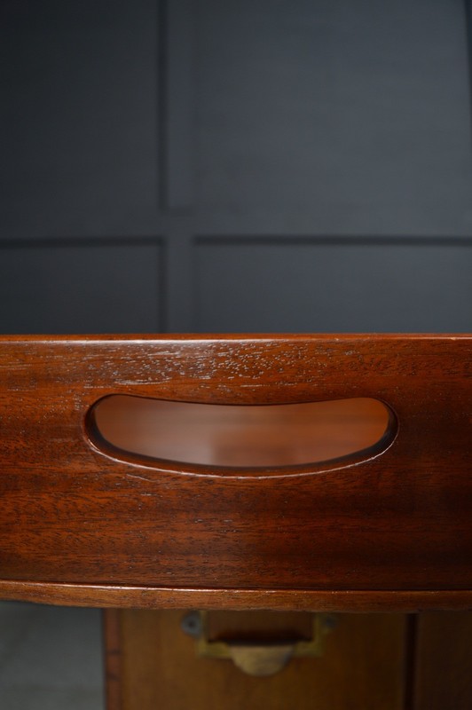 Antique Georgian Mahogany Butlers Tray - 19th Century gallery