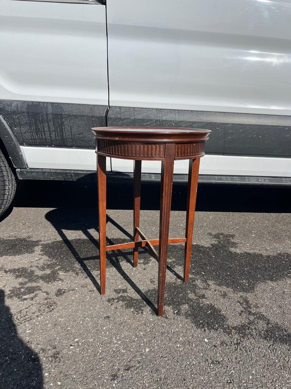 Early 20th Century Neoclassical Marble Top Accent Table gallery