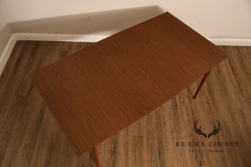 Mid Century Modern Walnut Expandable Dining Table gallery