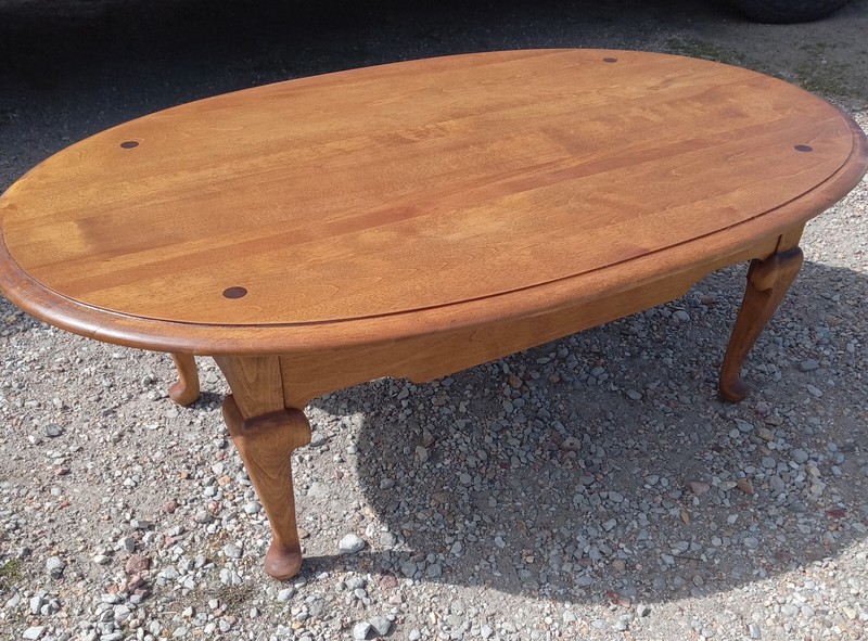 Mid Century Ethan Allen Maple Coffee Table (EA94)