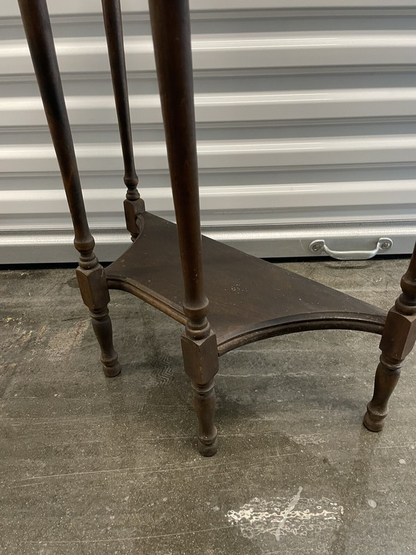 1920s Spanish Side Table With Lower Shelf gallery