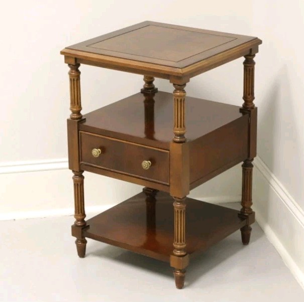 GORDON’S French Louis XVI Mahogany Telephone / End Table