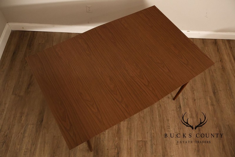 Mid Century Modern Walnut Expandable Dining Table gallery