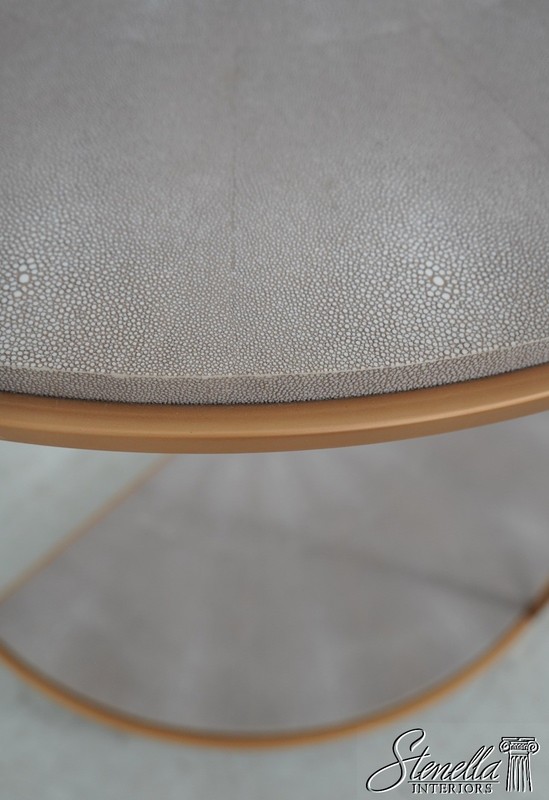 F60378: Modern Design Textured Surface Metal Hall Table gallery
