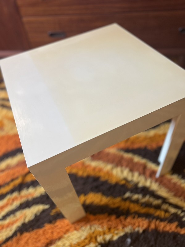 Vintage 1970s SYROCO Parsons End Side Table 16x16x16 gallery